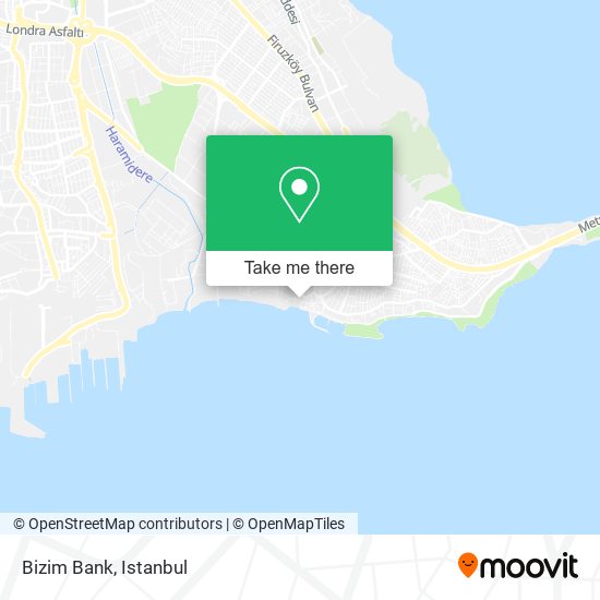 Bizim Bank map