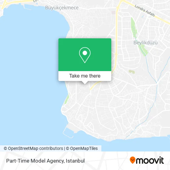 Part-Time Model Agency map