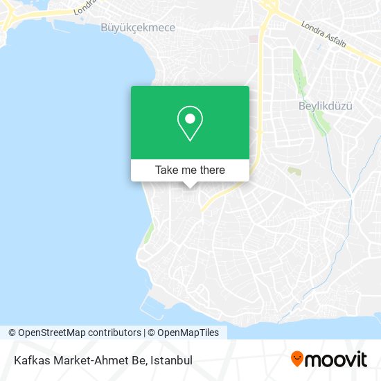 Kafkas Market-Ahmet Be map