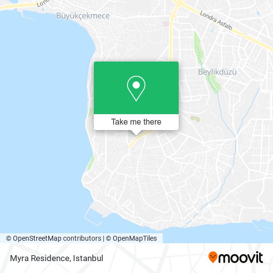 Myra Residence map