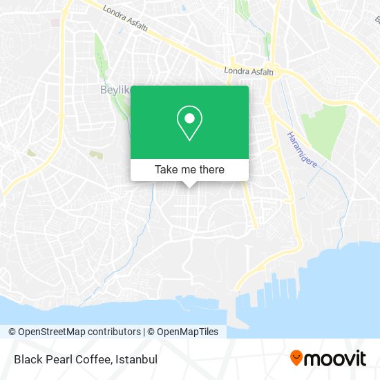 Black Pearl Coffee map