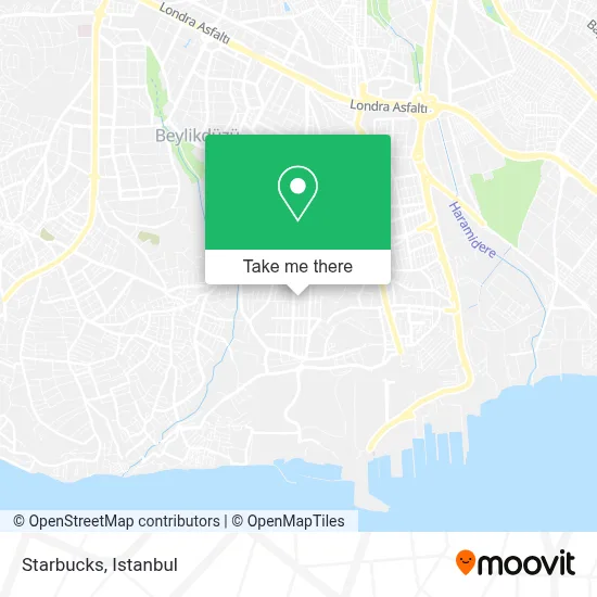 Starbucks map