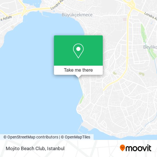 Mojito Beach Club map