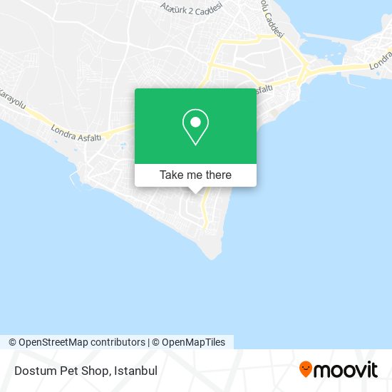 Dostum Pet Shop map