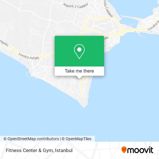 Fitness Center & Gym map