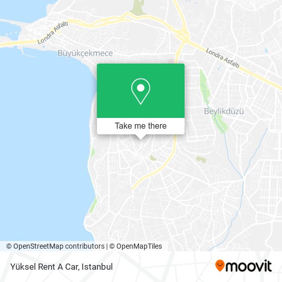 Yüksel Rent A Car map