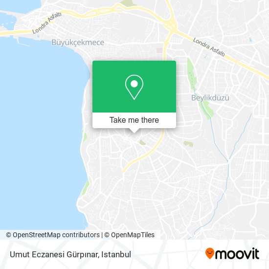 Umut Eczanesi Gürpınar map