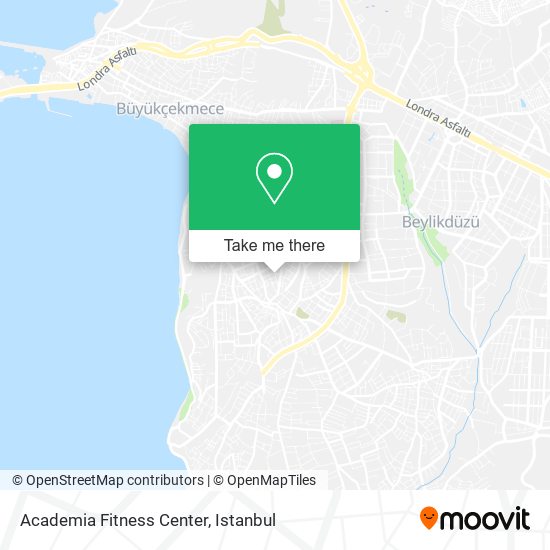 Academia Fitness Center map
