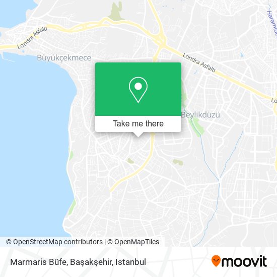 Marmaris Büfe, Başakşehir map