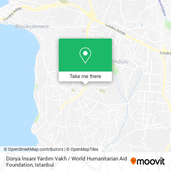 Dünya İnsani Yardım Vakfı / World Humanitarian Aid Foundation map