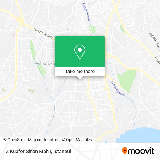Z Kuaför Sinan Mahir map