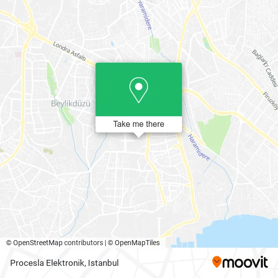 Procesla Elektronik map