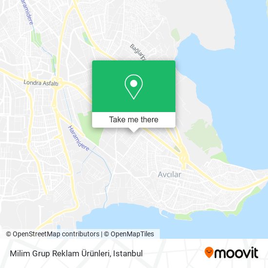 Milim Grup Reklam Ürünleri map