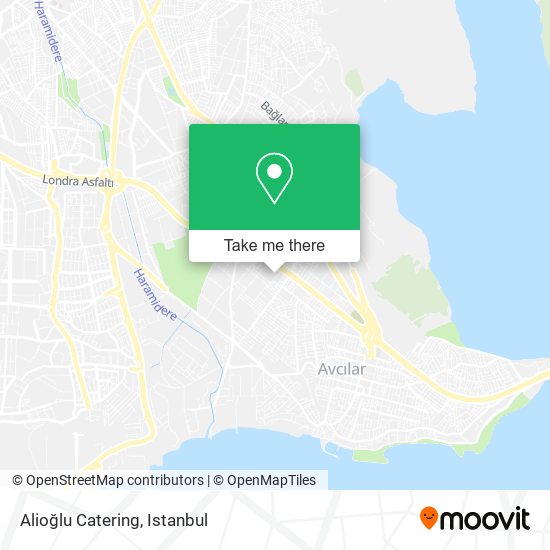 Alioğlu Catering map