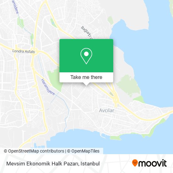 Mevsim Ekonomik Halk Pazarı map