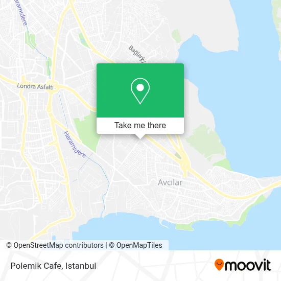 Polemik Cafe map