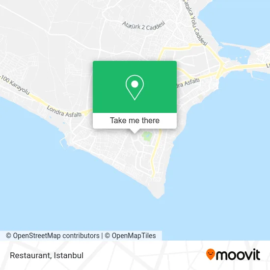 Restaurant map