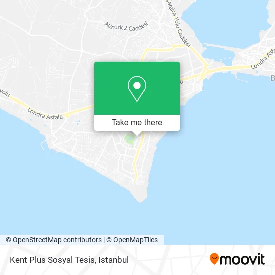 Kent Plus Sosyal Tesis map