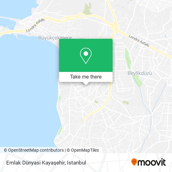 Emlak Dünyasi Kayaşehir map