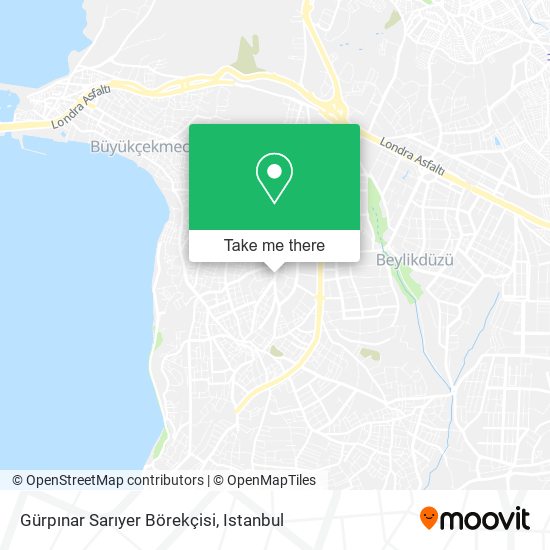 Gürpınar Sarıyer Börekçisi map