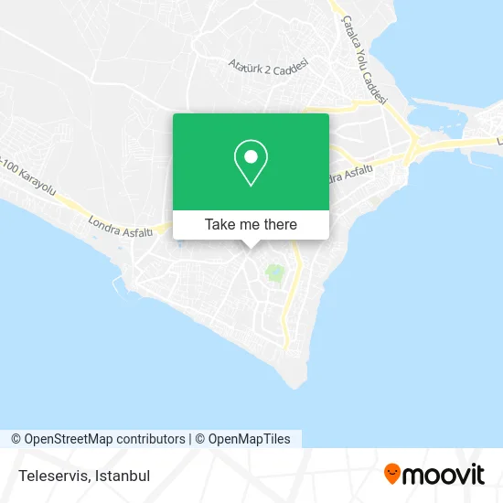 Teleservis map