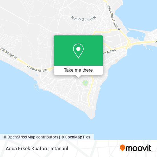 Aqua Erkek Kuaförü map