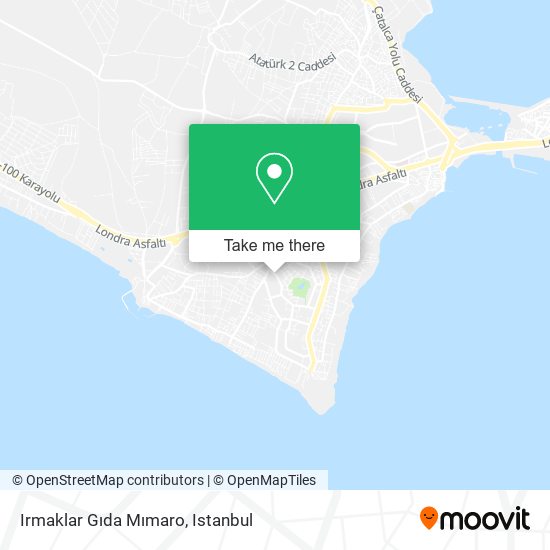 Irmaklar Gıda Mımaro map