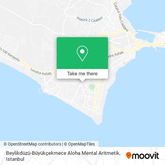 Beylikdüzü-Büyükçekmece Aloha Mental Aritmetik map