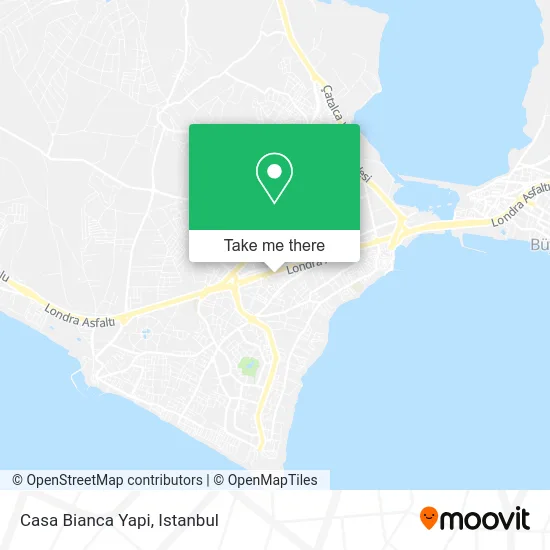 Casa Bianca Yapi map