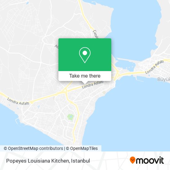 Popeyes Louisiana Kitchen map