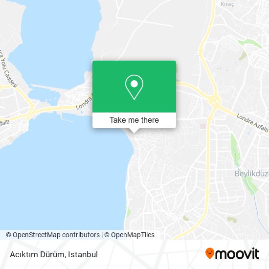 Acıktım Dürüm map