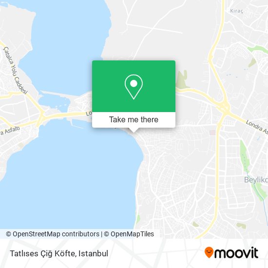 Tatlıses Çiğ Köfte map