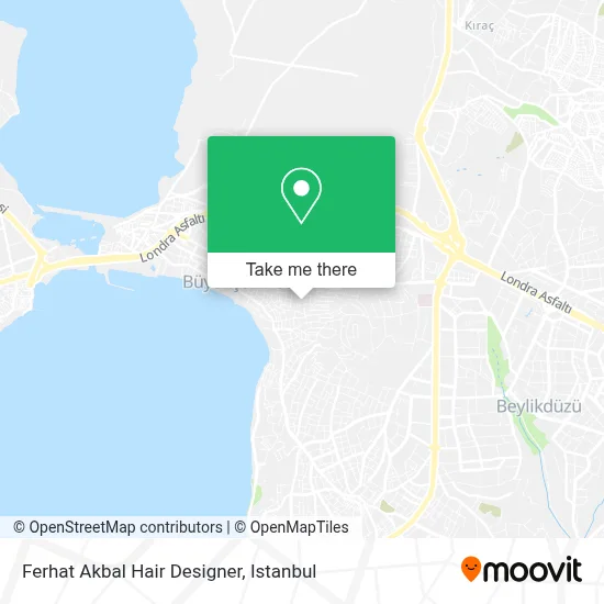 Ferhat Akbal Hair Designer map