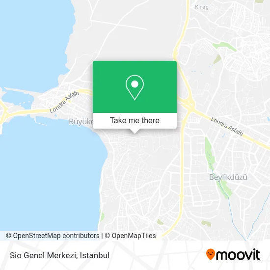 Sio Genel Merkezi map