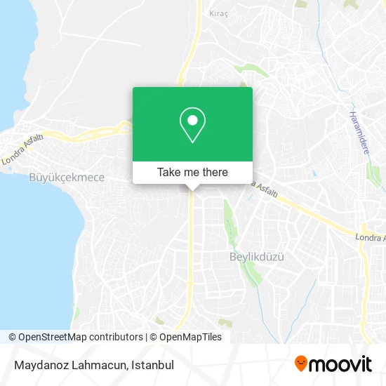 Maydanoz Lahmacun map