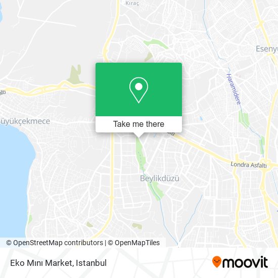 Eko Mını Market map