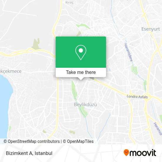 Bizimkent A map