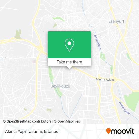 Akıncı Yapı Tasarım map