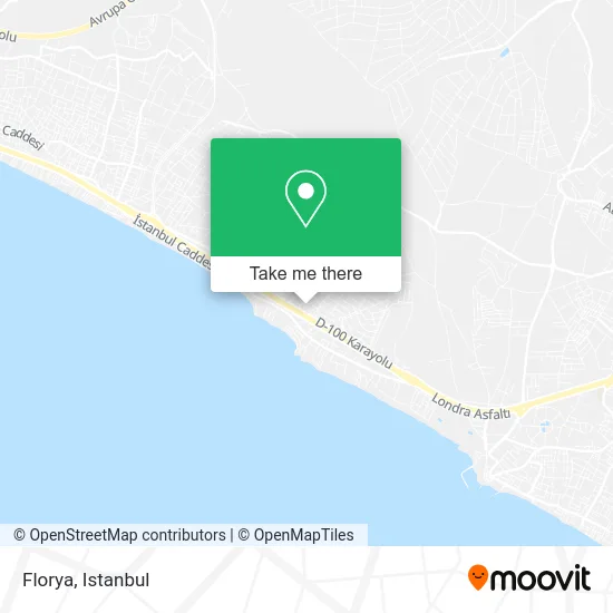 Florya map