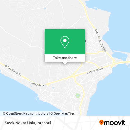 Sıcak Nokta Unlu map