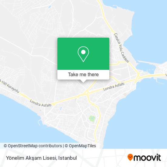 Yönelim Akşam Lisesi map