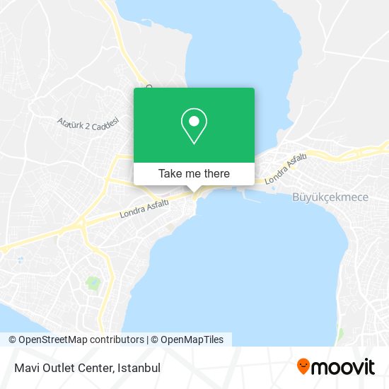 Mavi Outlet Center map