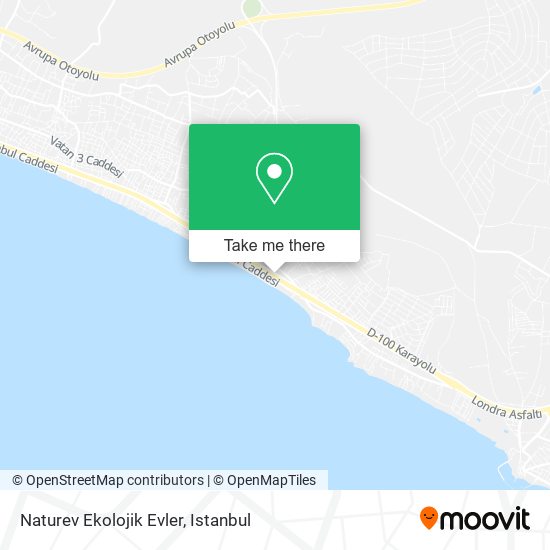 Naturev Ekolojik Evler map