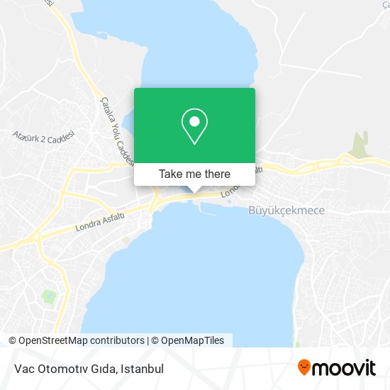 Vac Otomotıv Gıda map