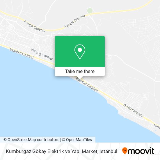 Kumburgaz Gökay Elektrik ve Yapı Market map