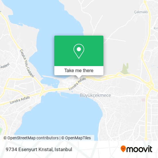 9734 Esenyurt Krıstal map