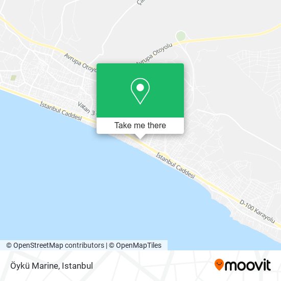Öykü Marine map