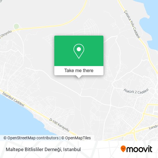 Maltepe Bitlisliler Derneği map