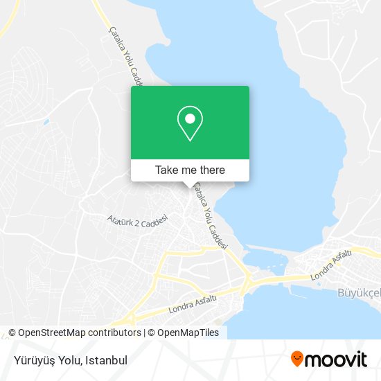 Yürüyüş Yolu map