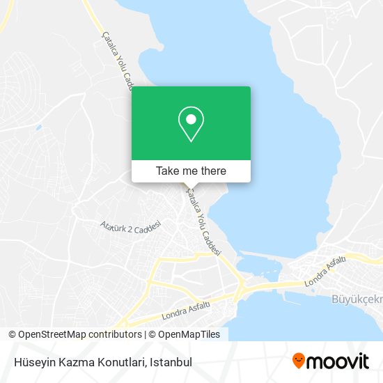 Hüseyin Kazma Konutlari map